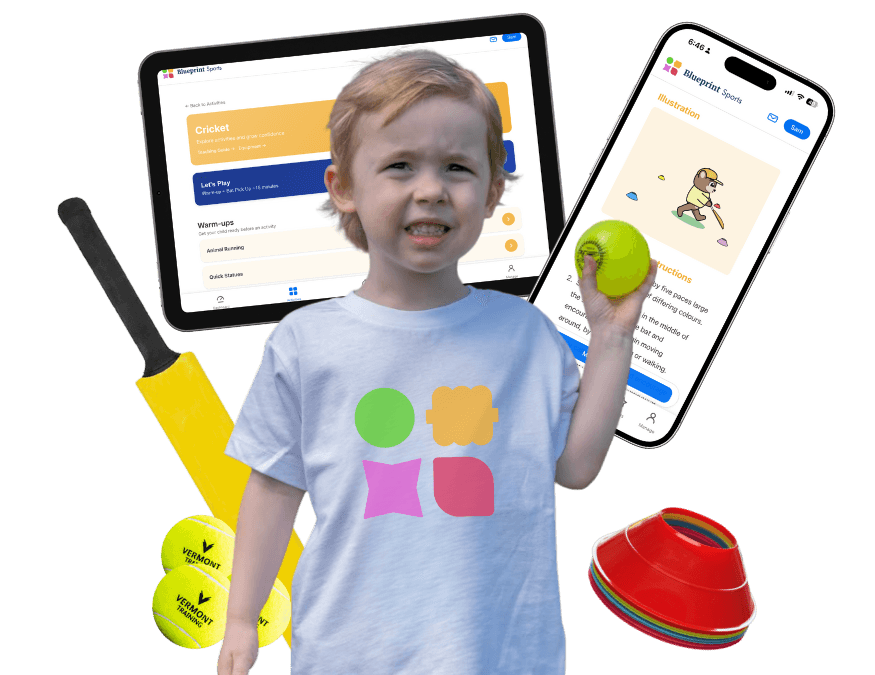 Blueprint Sports - Parent and child playing sports together